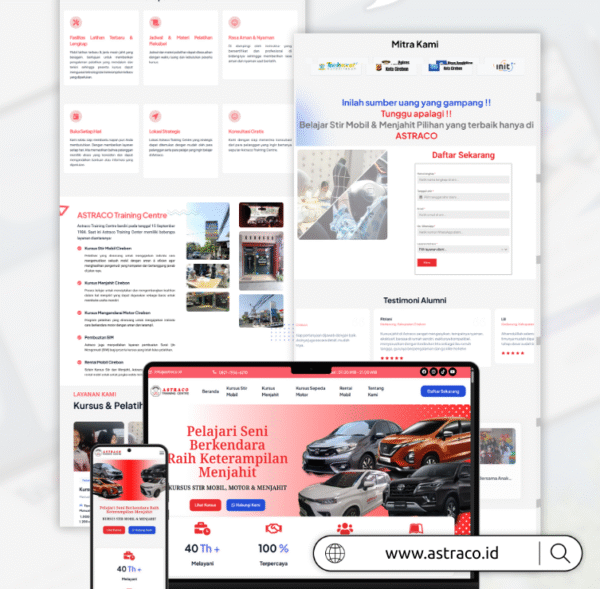Portofolio Website ASTRACO