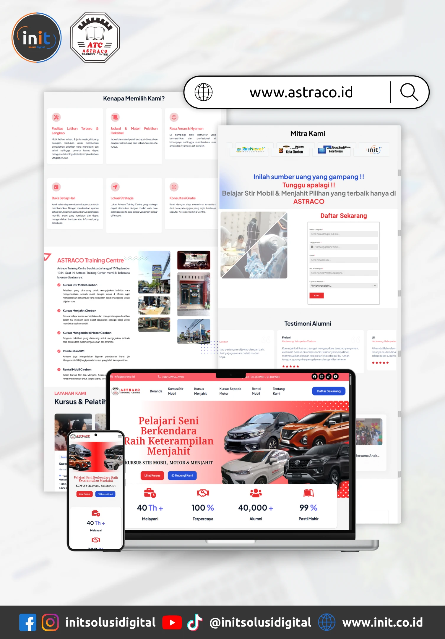 Portofolio Website ASTRACO