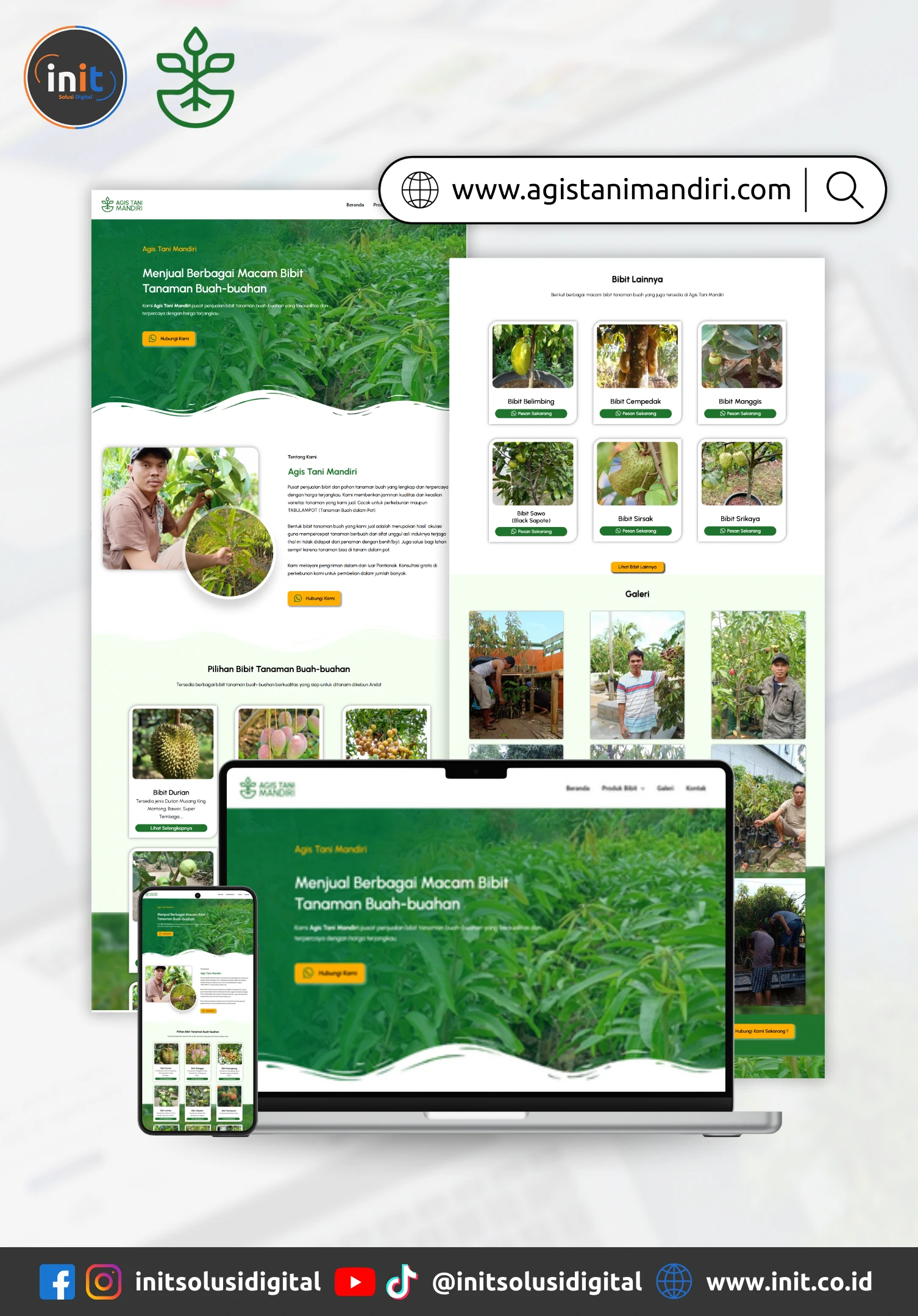 Portofolio Website Agis Tani